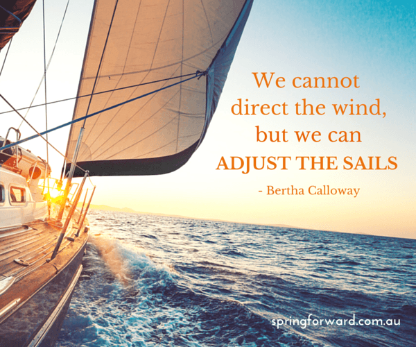 Adjust Your Sails